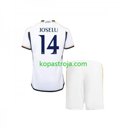 Billiga Fotbollströjor Real Madrid JOSELU 14 Barn Hemma tröja 2023/24 Kortärmad